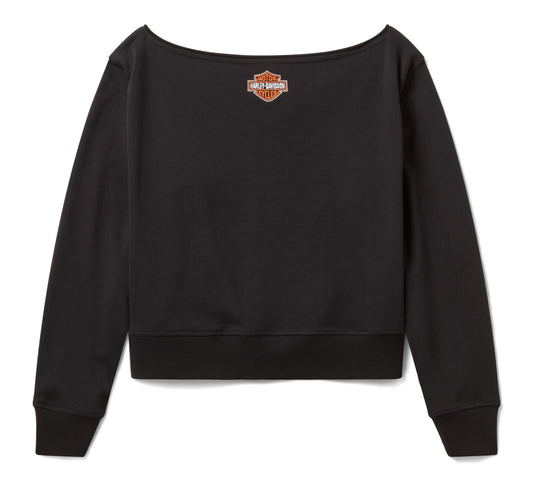H-D Essential Off-The-Shoulder Crew - 96226-26VW