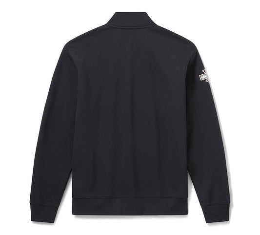 Harley-Davidson® Men's H-D Essential 1/4 Zip Pullover Fleece - 96421-26VM