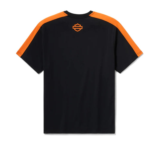 Harley-Davidson® Men's TECH Coolmax® Tee Colorblock - 96720-25VM