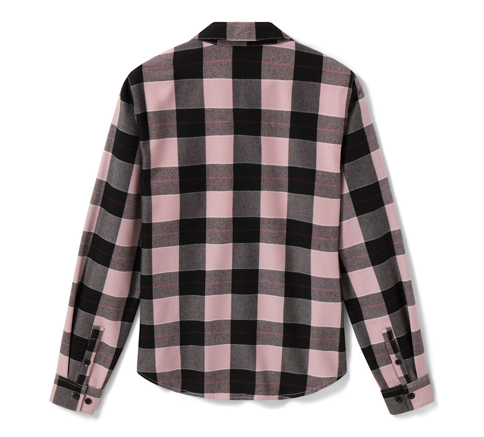 H-D Women's Standard Buffalo Plaid Long Sleeve Shirt - 96725-26VW
