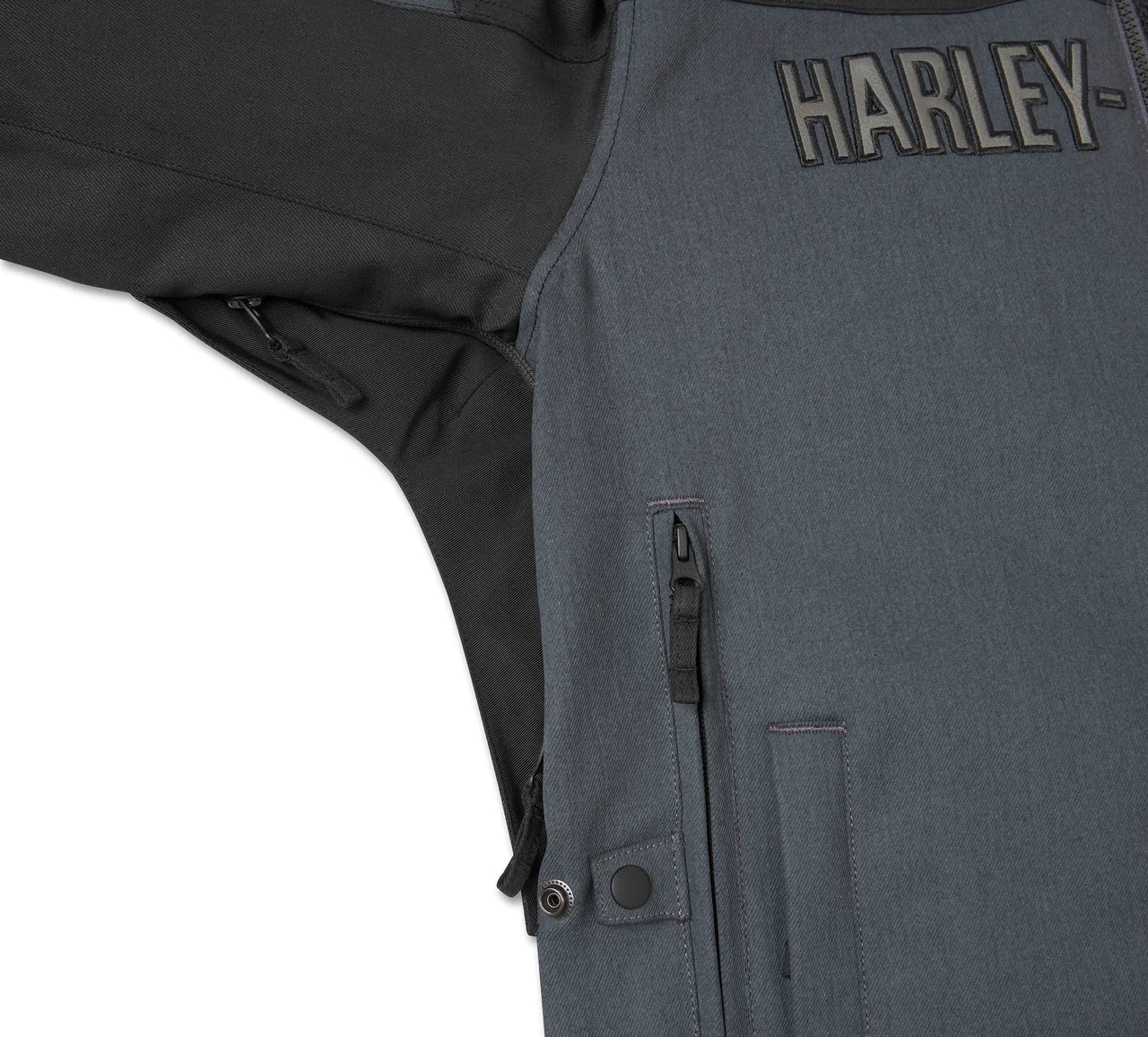 Harley-Davidson® Willie G Skull Graphic Triple Vent System 2.0 Textile Riding Jacket - 98100-25VM