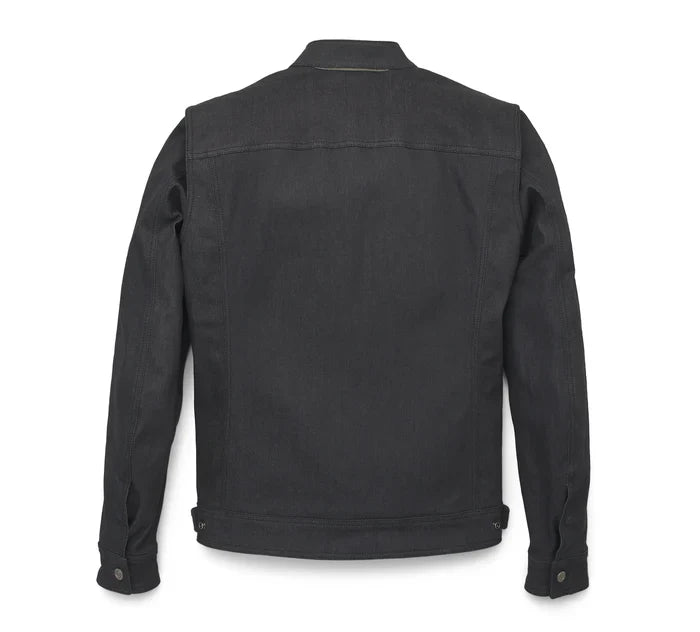 Harley-Davidson® Chisel Denim Trucker Riding Jacket Black - 98118-23Vm Men’s
