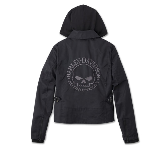 Harley-Davidson® Women's Willie G® Skull 3-in-1 Jacket - 98401-24VW
