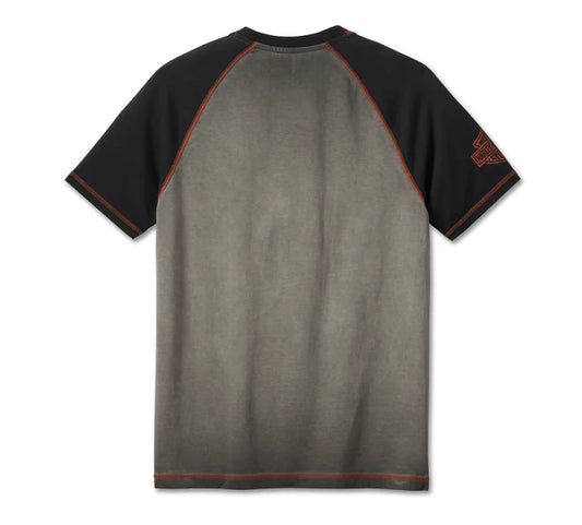 Harley-Davidson® Men's Iron Bar Raglan Tee - 99187-24VM
