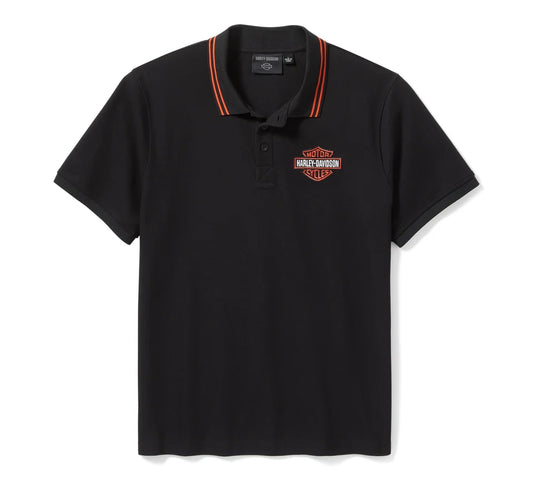 Harley-Davidson® Men's Bar & Shield Pique Polo - 99252-25VM