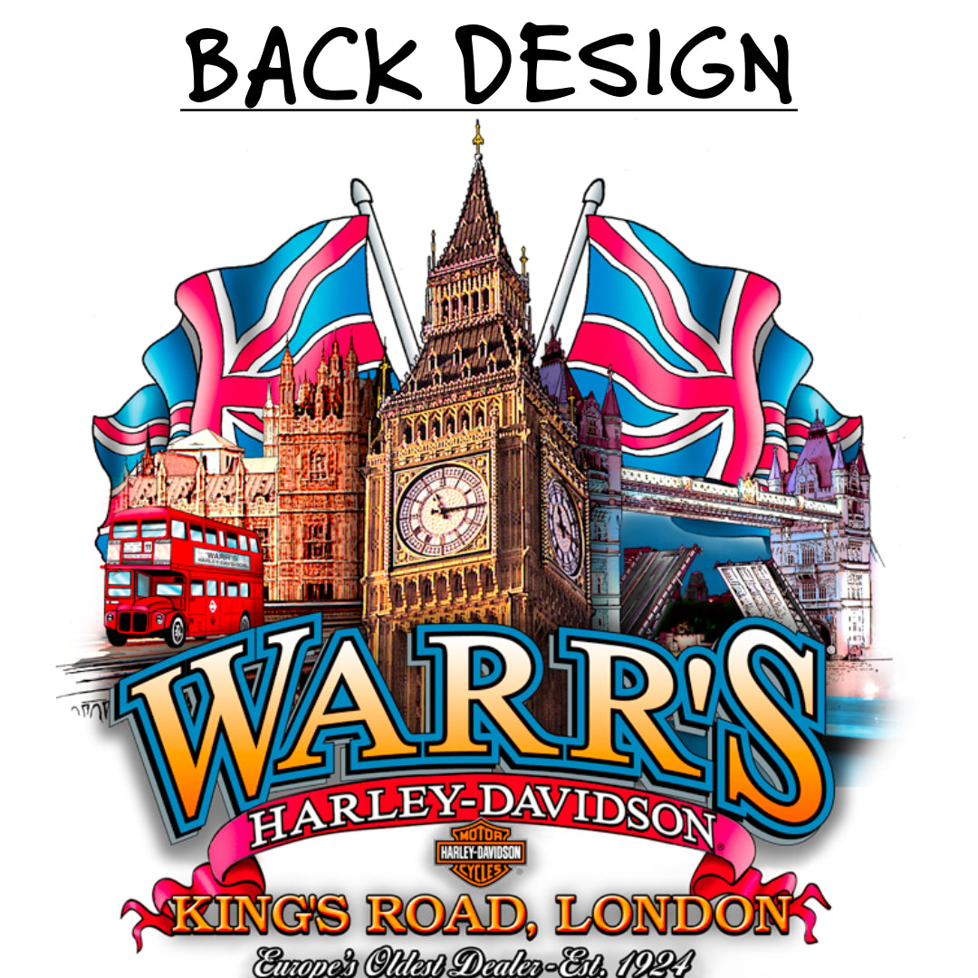 Warr's H-D® Women's Too Chill and London Big Ben Tee