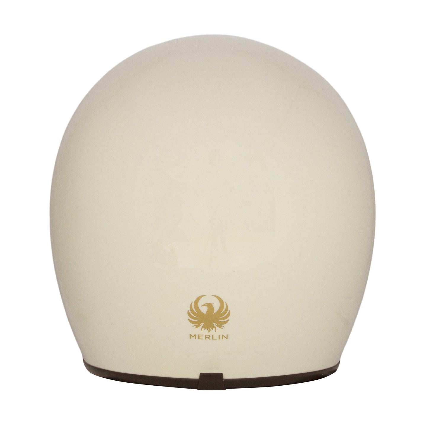 Merlin Blackbird Jet Helmet - Naked Vintage White