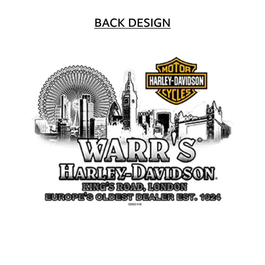 Warr's H-D® Men's Aftermath and London At Night Tee
