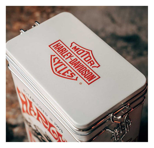 Harley-Davidson® 1970's Racer Storage Tin