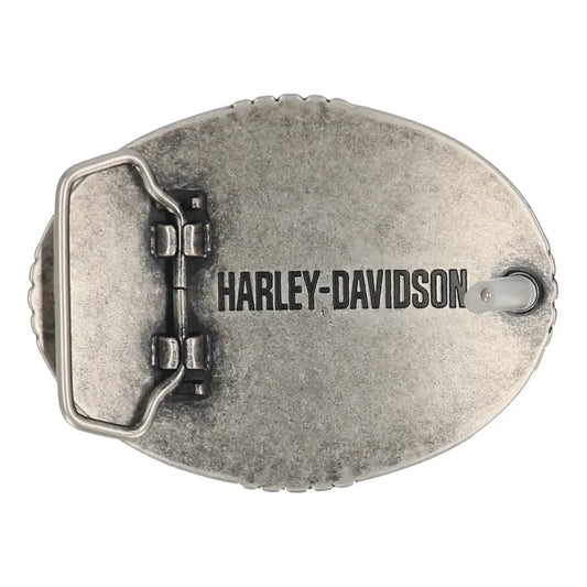 Harley-Davidson® Raised Willie G Skull Logo Buckle - MAU019/08