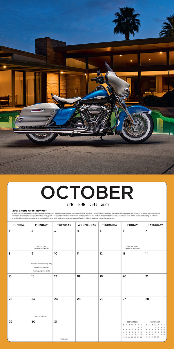 ハーレーダビットソン　カレンダーをポスターに（2015〜2018）25枚