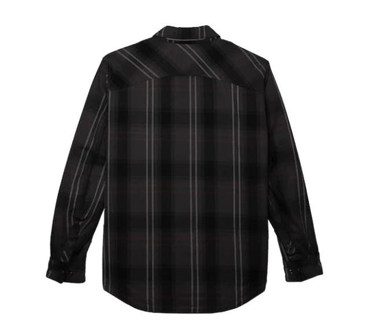 Harley-Davidson® Men’s Operative Riding Shirt Jacket Grey Heather- 97151-22Em