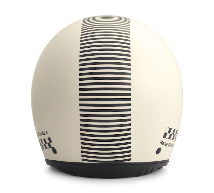 Harley-Davidson® Rally Racer Sun Shield X14 3/4 Helmet Matte Dirty White - 97210-22EX