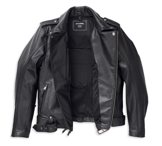 Harley-Davidson® Potomac 3-in-1 Leather Jacket Black - 98003-23VM