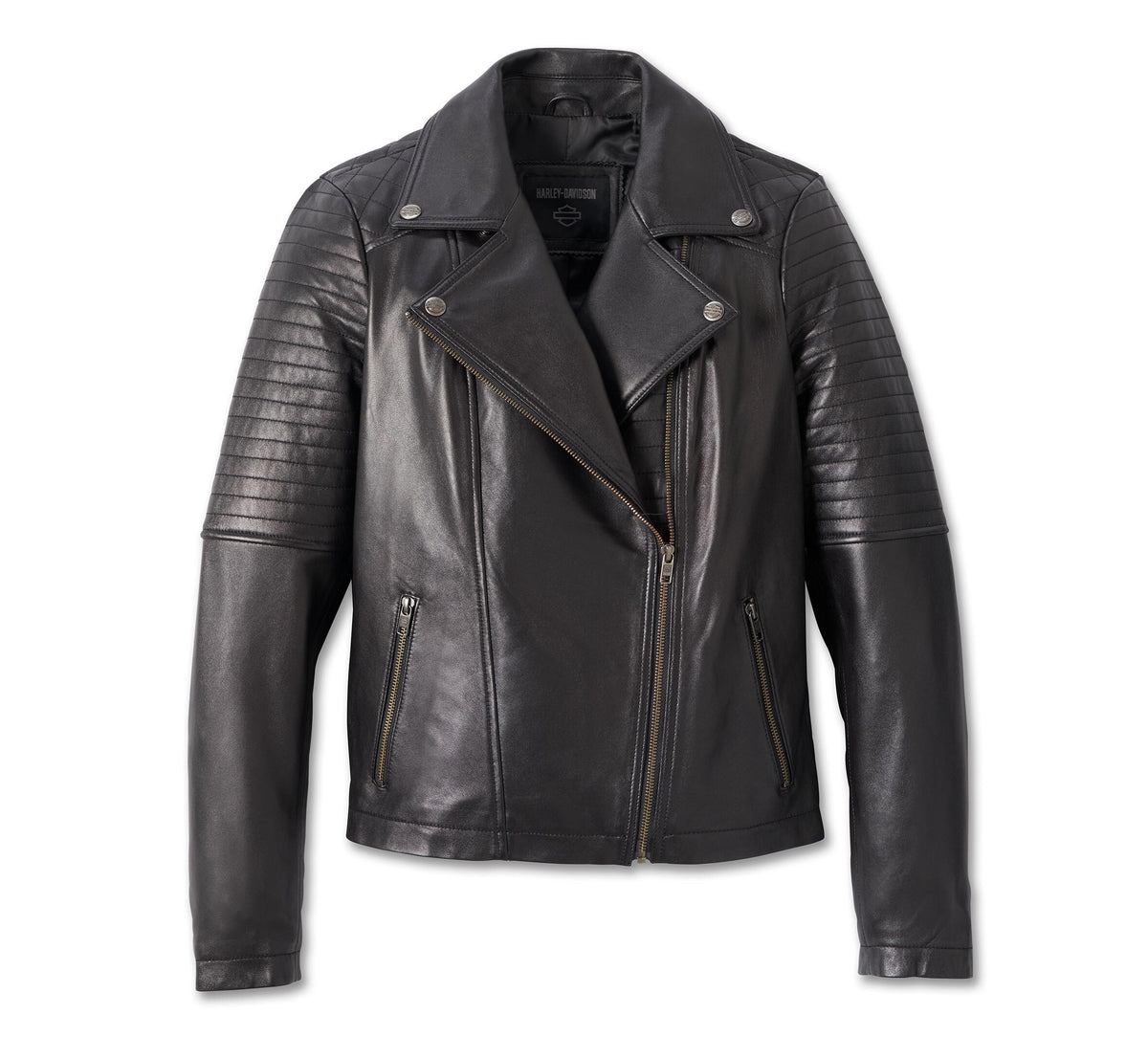 Harley-Davidson ブラック レザージャケット M 120周年記念レザージャケット ブラック -ハーレーダビッドソン