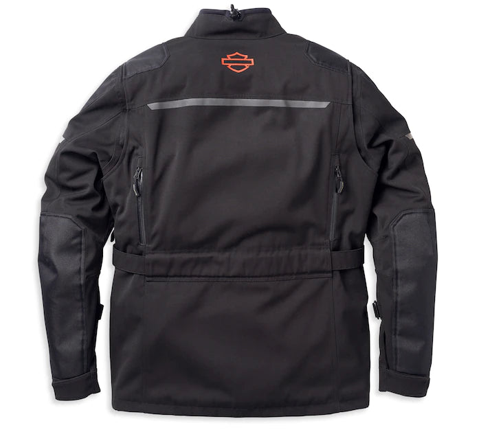 Harley-Davidson® Men's Quest Triple Vent System™ Jacket Black - 98127-22EM