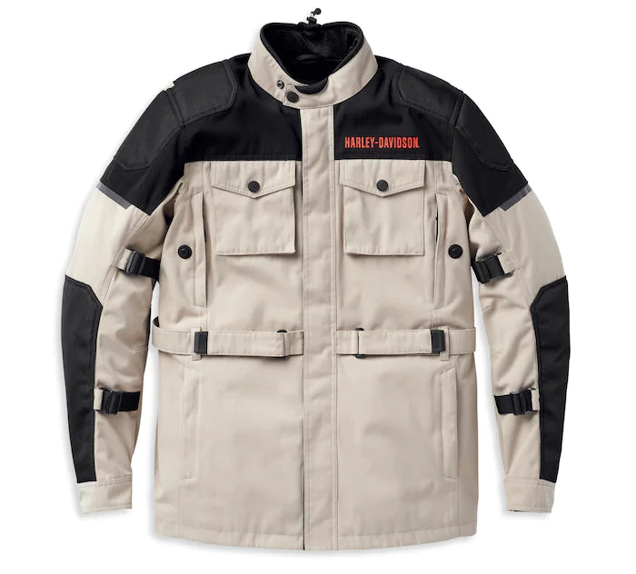 Harley-Davidson® Men's Quest Triple Vent System™ Jacket Chinchilla