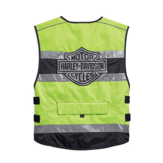 Harley-Davidson Mens Hi-Visibility Reflective Vest - 98158-18Em Riding Vests