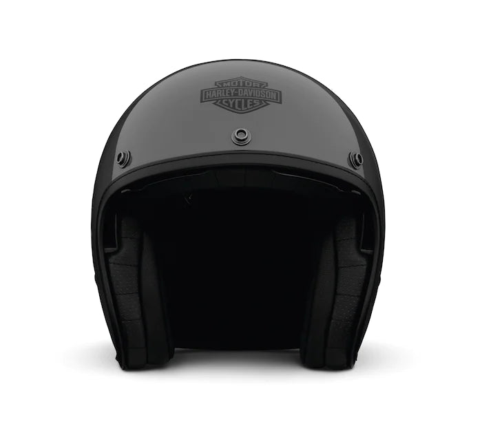 Harley half helmet discount with retractable sun shield