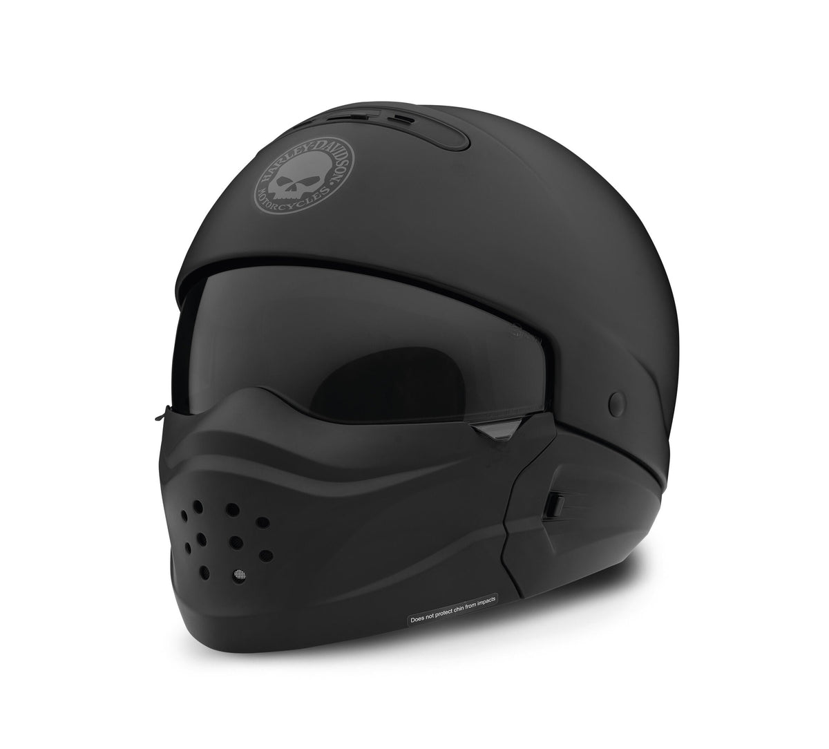 Harley Davidson Willie G X04 2 in 1 Helmet Matte Black 98163