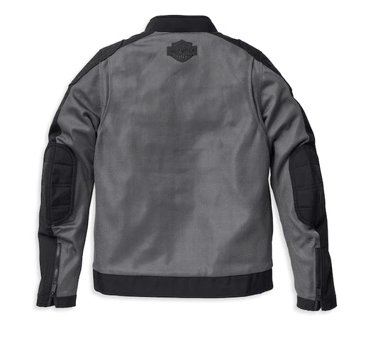 Harley-Davidson® Women's Zephyr Mesh Jacket w/ Zip-out Liner Granite Grey - 98181-22EW