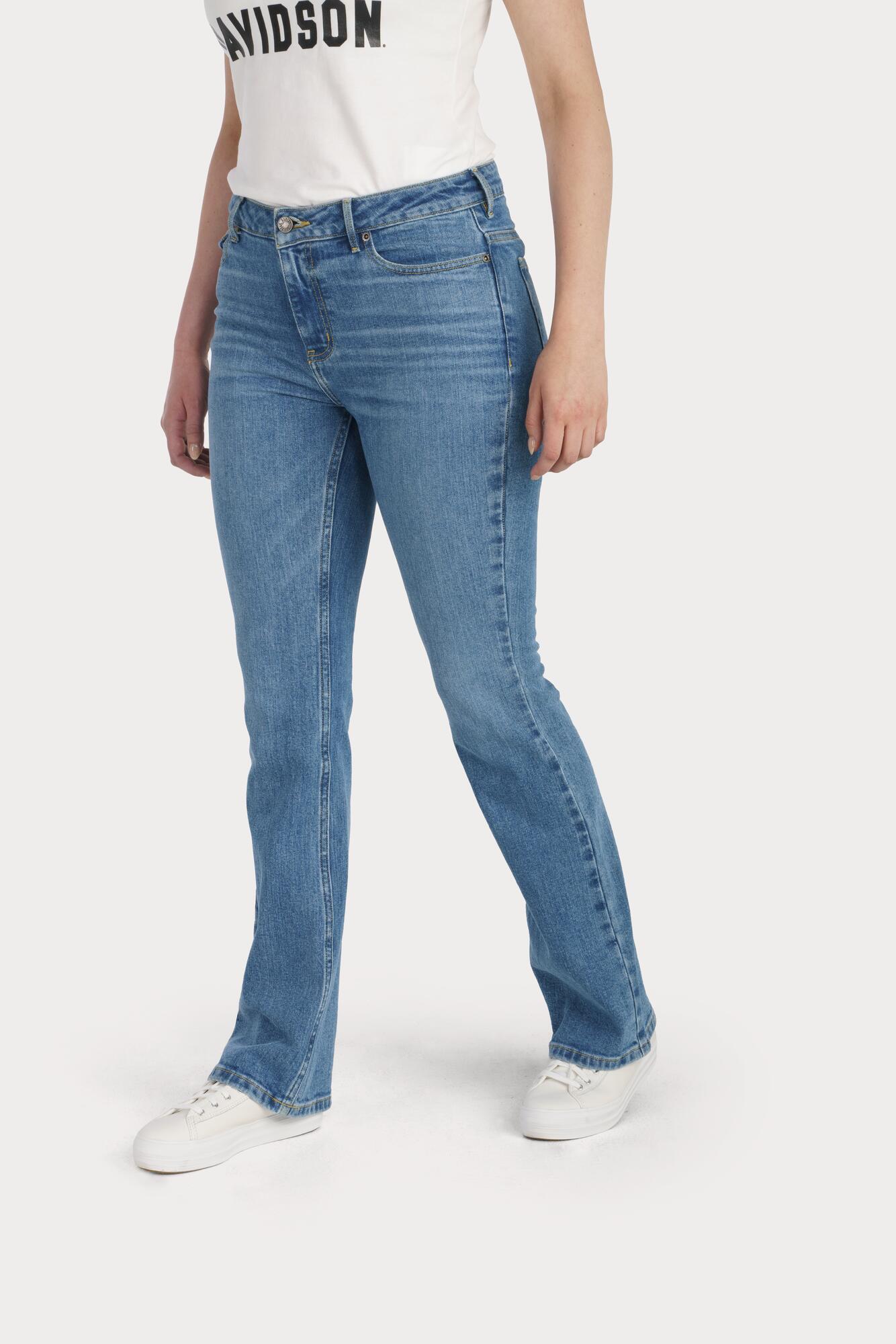 Harley-Davidson® H-D® High-Rise Bootcut Jeans Medium Indigo - 99042-23VW