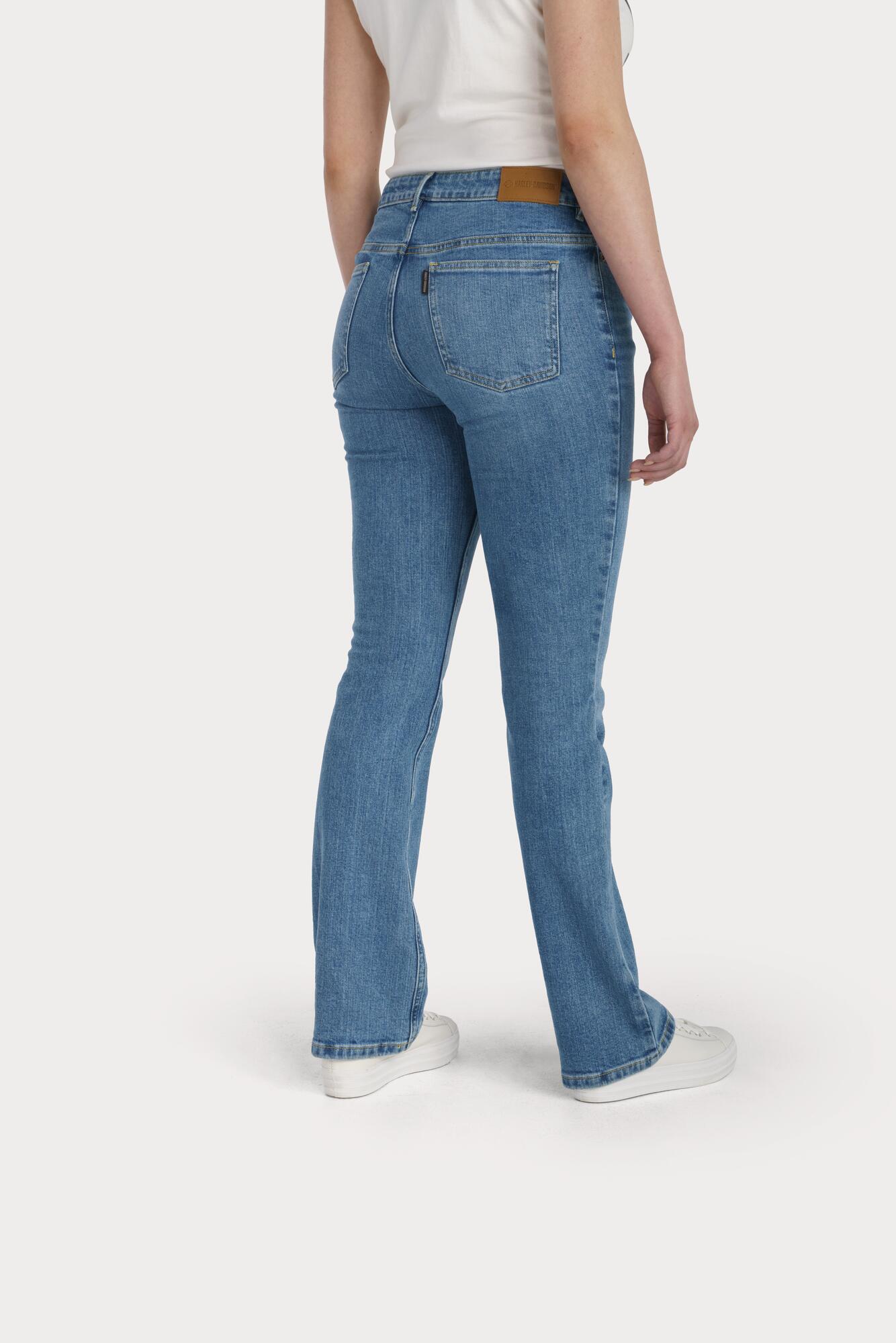 Harley-Davidson® H-D® High-Rise Bootcut Jeans Medium Indigo - 99042-23VW