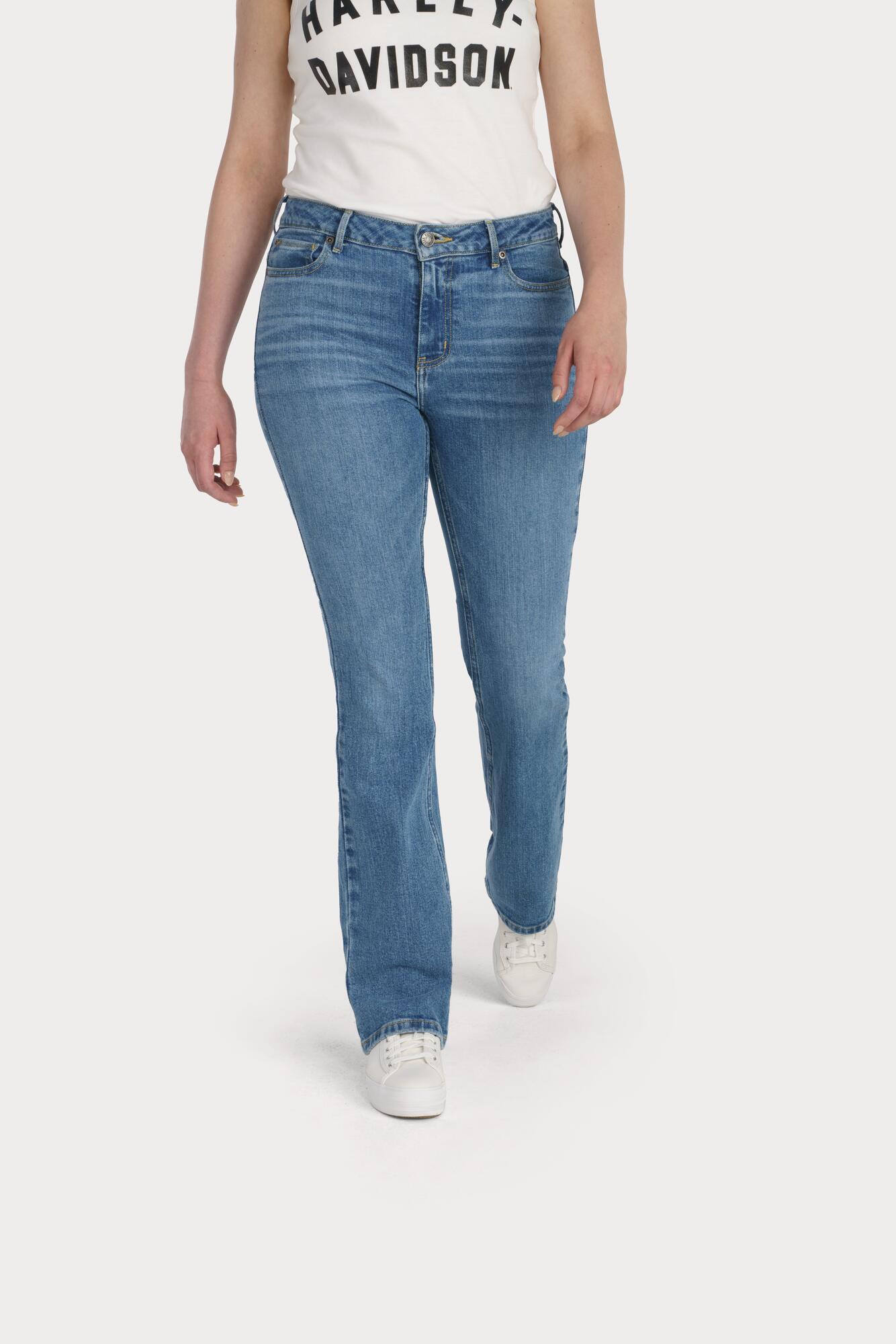 Harley-Davidson® H-D® High-Rise Bootcut Jeans Medium Indigo - 99042-23VW