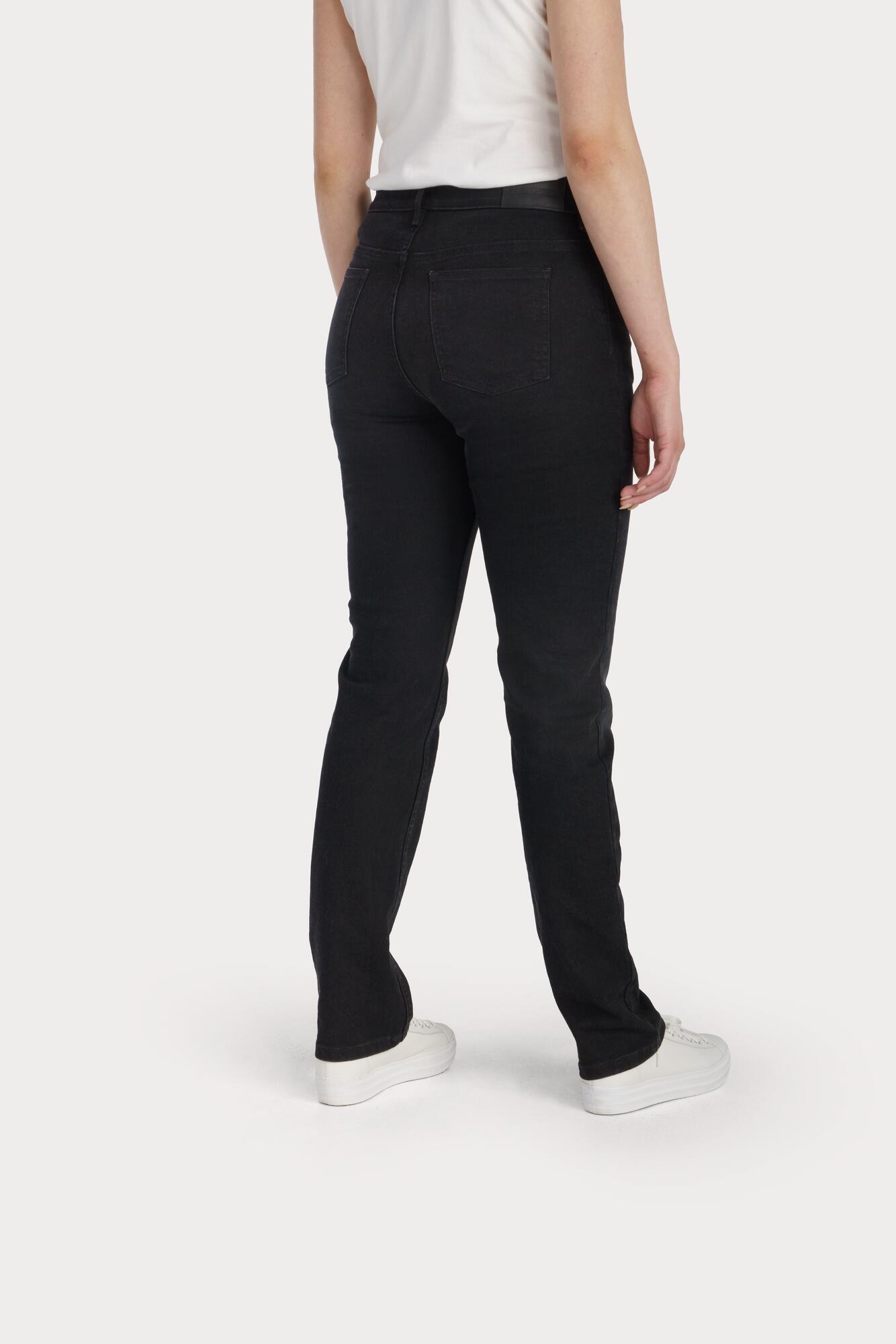Harley-Davidson® H-D® High-Rise Straight Leg Jeans Black Denim - 99046-23VW