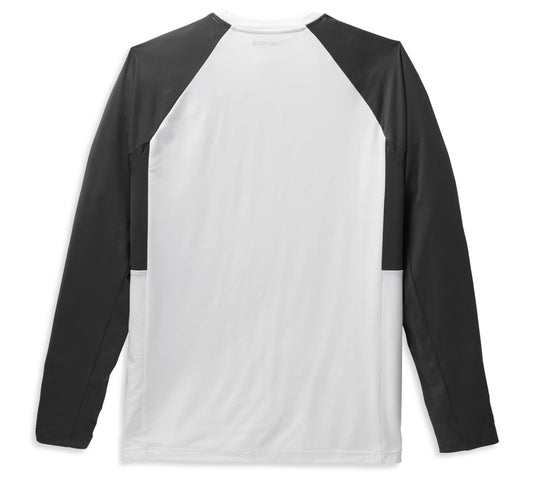 Harley-Davidson® Men's Performance B&S Tee Bright White - 99053-22VM