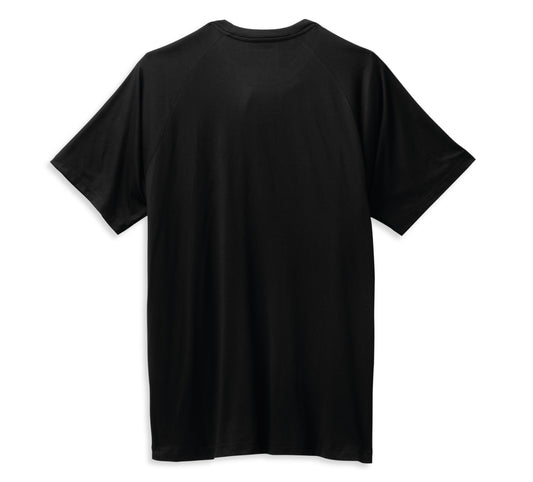 Harley-Davidson® Men's Performance B&S SS Tee Black Beauty - 99054-22VM