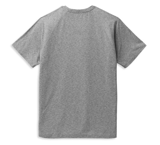 Harley-Davidson® Men’s Performance B&S Ss Tee Medium Heather Grey - 99057-22Vm T-Shirt