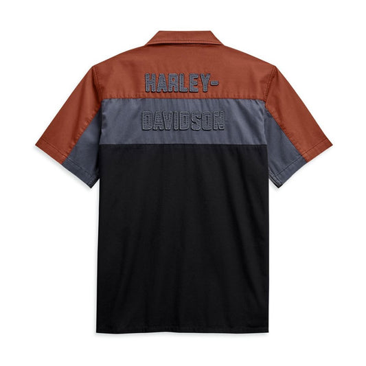 Harley-Davidson Mens Copperblock Shirt Shirts