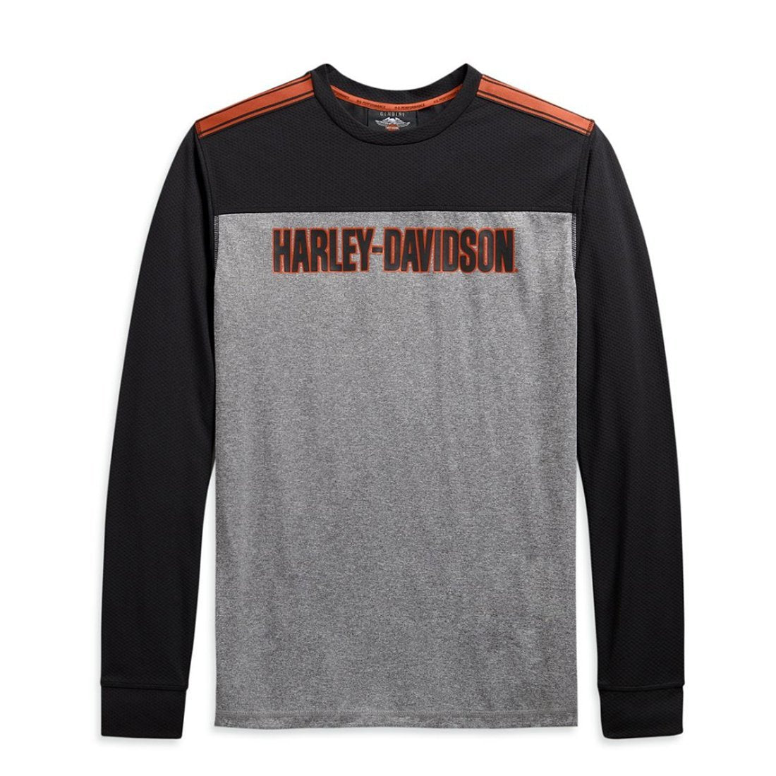 Harley-Davidson Performance Micro Mesh Colorblock Tee