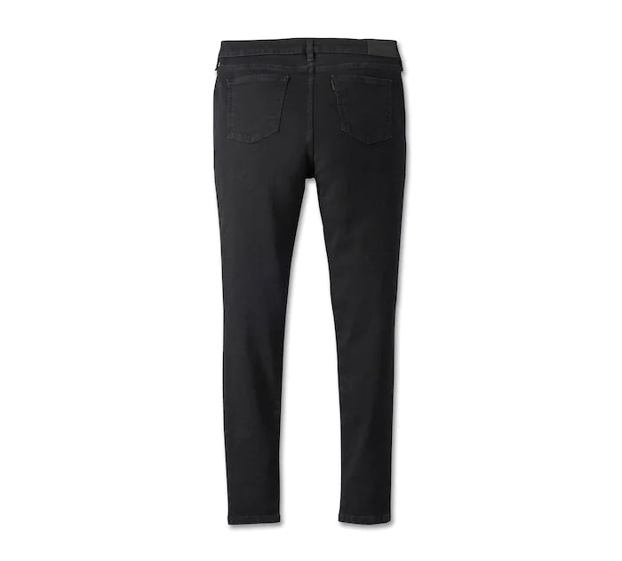 Harley-Davidson® H-D® High-Rise Skinny Jeans Black Denim - 99116-23VW