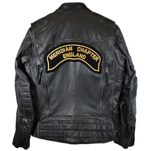 H.O.G. Meridian Chapter Rocker Patch Traditional Small Large