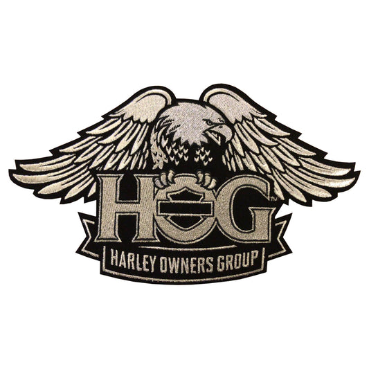 H.O.G.® Eagle Patch  Silver