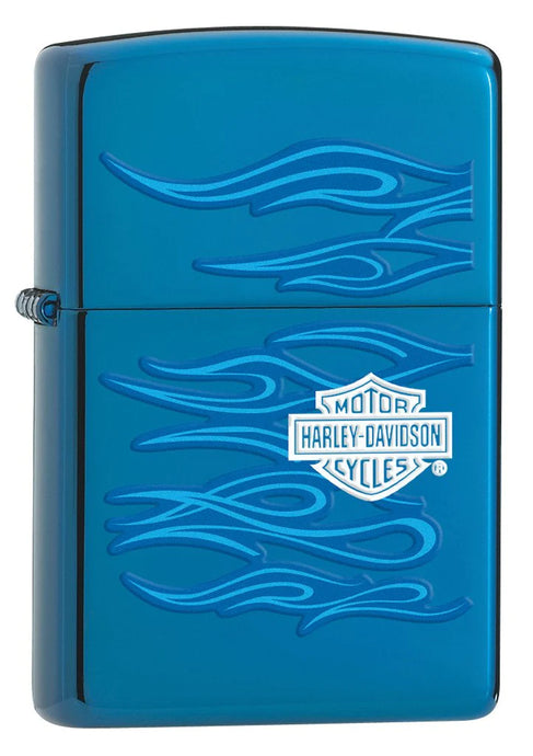 Zippo Harley-Davidson® Ghost Lighter - Blue