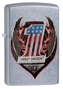Zippo Harley-Davidson® Street Chrome Number #1 Lighter