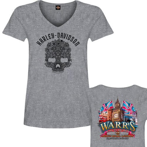 Warr's H-D® Women's Lacey and London Big Ben Tee