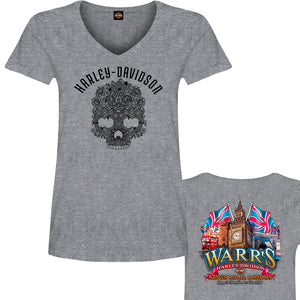 Warr's H-D® Women's Lacey and London Big Ben Tee