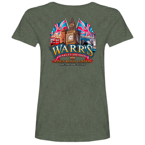 Warr's H-D® Women's Athletic Grunge and London Big Ben Tee
