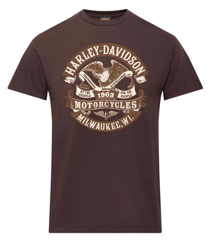 Warr's H-D® Men's For The People and London Sepia Tee