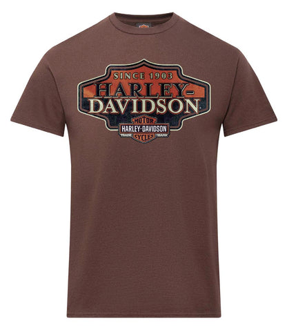 Warr's H-D® Men's Spirit and London Sepia Tee