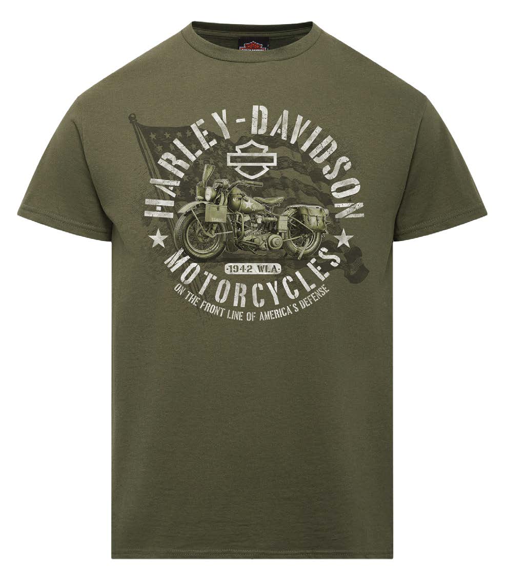 Warr's H-D® Men's Calvary and London Sepia Tee