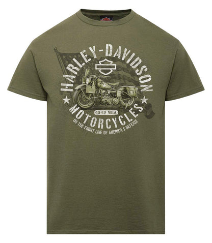 Warr's H-D® Men's Calvary and London Sepia Tee