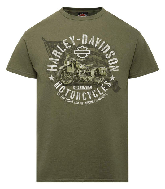 Warr's H-D® Men's Calvary and London Sepia Tee