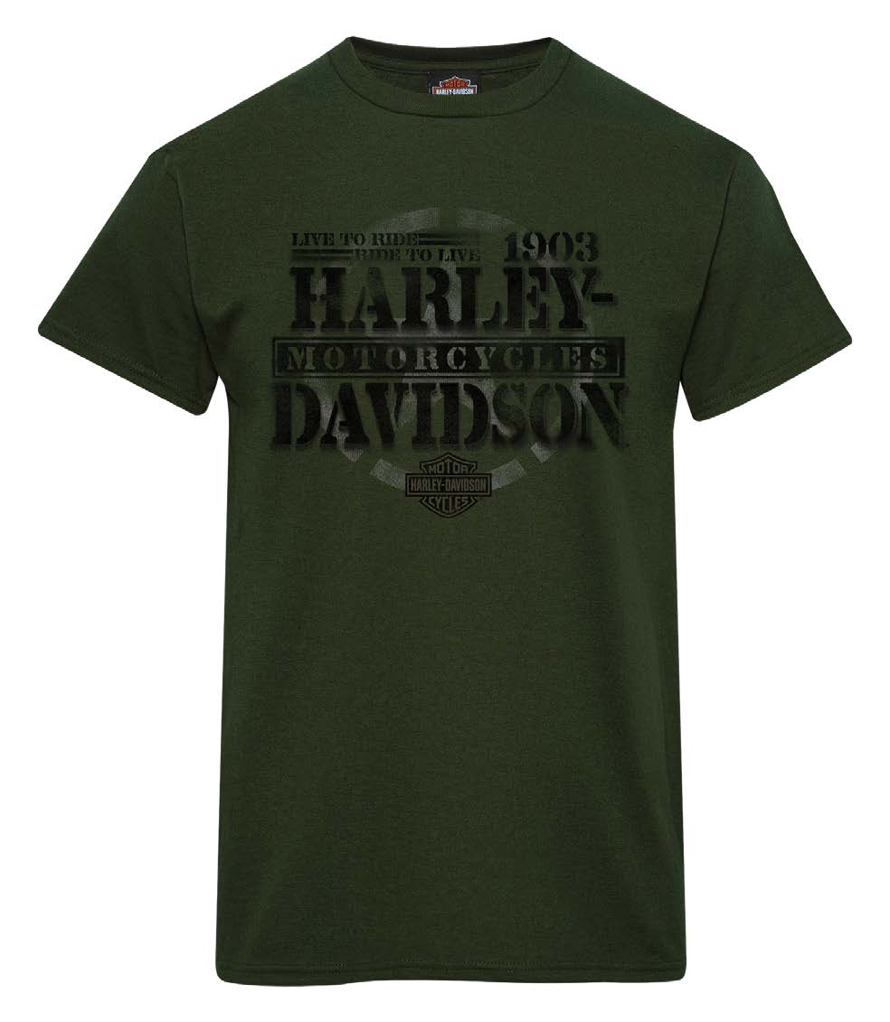Warr's H-D® Men's Honor and London Sepia Tee