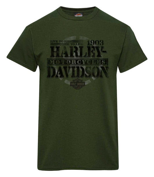 Warr's H-D® Men's Honor and London Sepia Tee