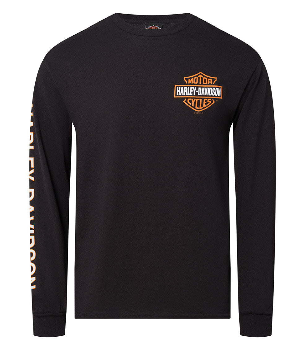 Warr's H-D® Men's Bar & Shield and London At Night L/S Tee